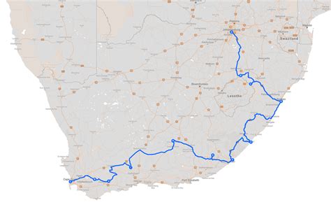 The Hectic Route A Breathtaking Joburg To Cape Town Road Trip Itinerary