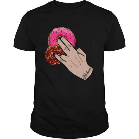 Dunkin Donuts Only Human Hand Shirt