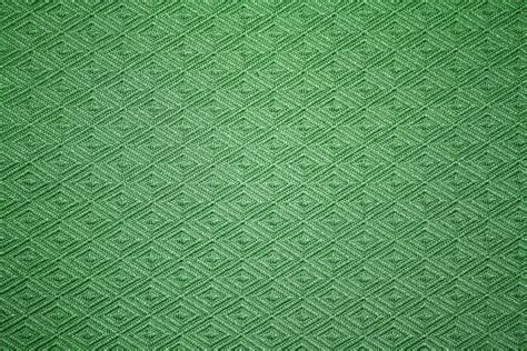 Green Knit Fabric With Diamond Pattern Texture Picture Free