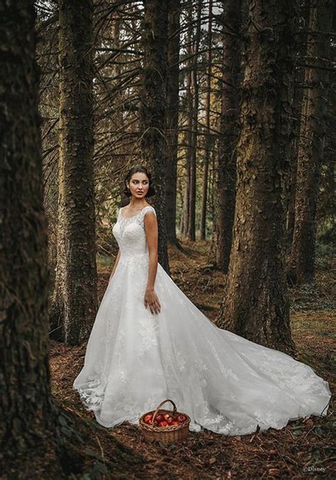 D267 Snow White Ball Gown Wedding Dress By Disney Fairy Tale Weddings