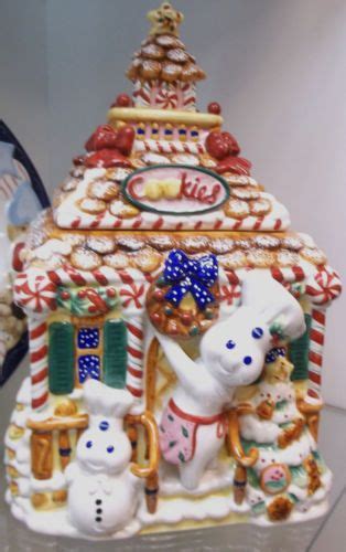 The dough will still bake up the same as our classic cookie dough, so now you can enjoy our cookie dough products before and after baking! Pillsbury Doughboy Christmas Cookie Jar by Danbury Mint ...