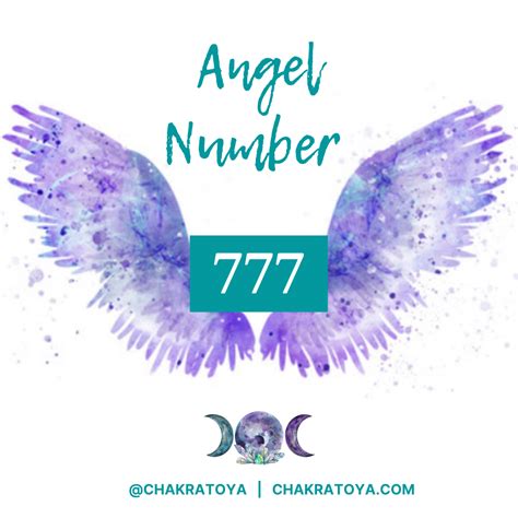 Angel Number 777 Meaning Symbolism — Chakra To Ya