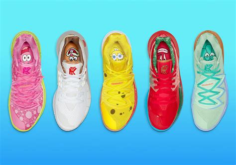 Spongebob Nike Kyrie Shoes Full Release Info