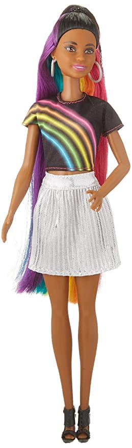 Buy Barbie Rainbow Sparkle Hair Doll Assortment Online At Low Prices In