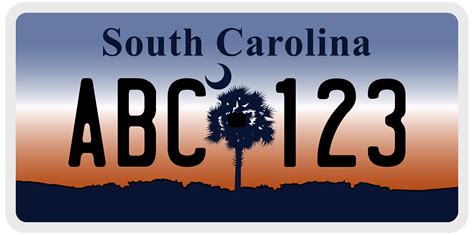 South Carolina License Plate Lookup Report A Sc Plate Free Search