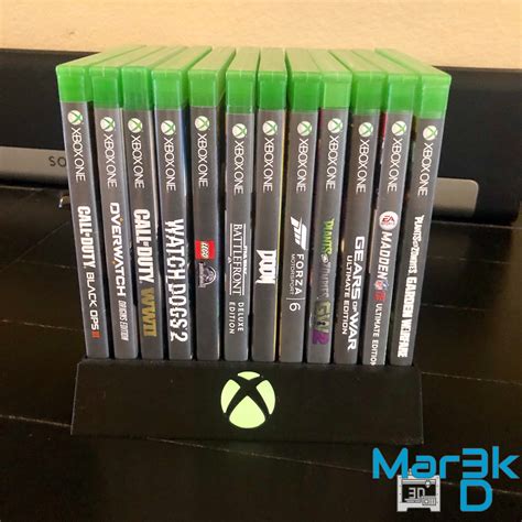 Van Počas ~ Sťažovať Si Xbox One Game Stand 3d Model Zaobchádzanie