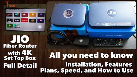 Jio Fiber Router And K D H Box Installation Price Plans Speed Features And Use Full