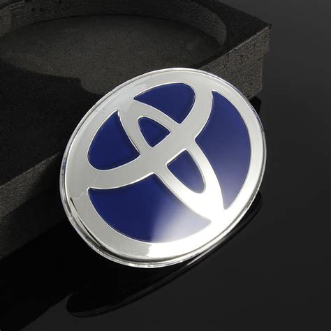 Toyota Blue Steering Wheel Emblem Sticker Makotojdm