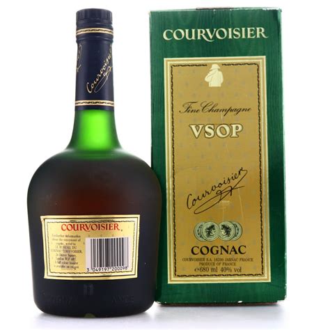 Courvoisier Vsop Cognac Whisky Auctioneer