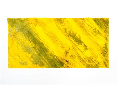 Yellow And Green Abstract Painting · Free Stock Photo
