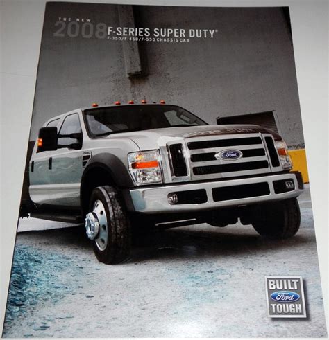 Buy 2011 Ford Super Duty Truck Dealer Brochure F 250 F 350 F 450 In