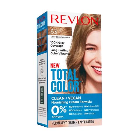 Revlon Total Color Hair Color Light Golden Brown Shop Hair Color At H E B
