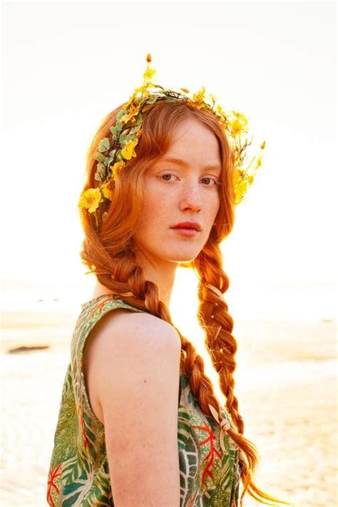 6 Reasons Why Redheads Should Love Summertime Pretty Redheads Redheads Beautiful Blonde