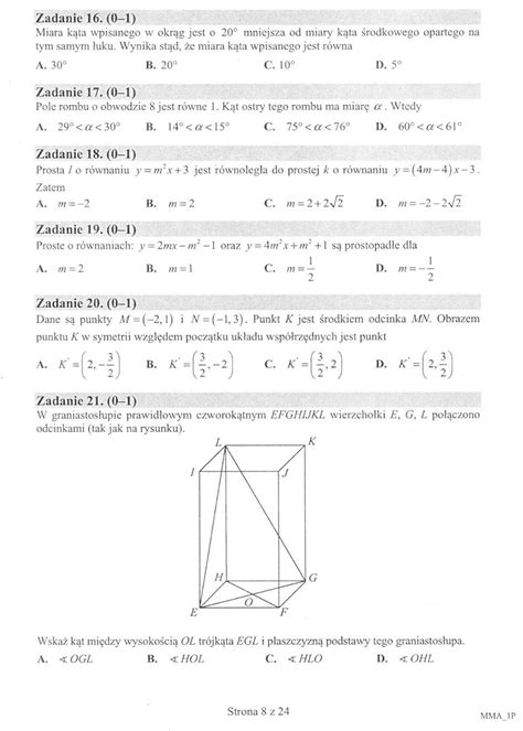 Ferdydurke Wypracowanie Maturalne Na Podstawie Fragmentu - Matura 2015 - Matematyka. Odpowiedzi, zadania, test rozwiązania, Arkusz