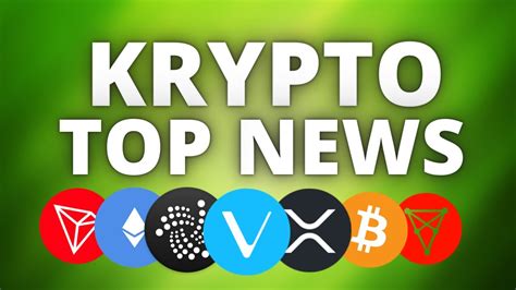 Krypto BULLISHE NEWS | Ripple (XRP) VeChain (VET) Algorand ...