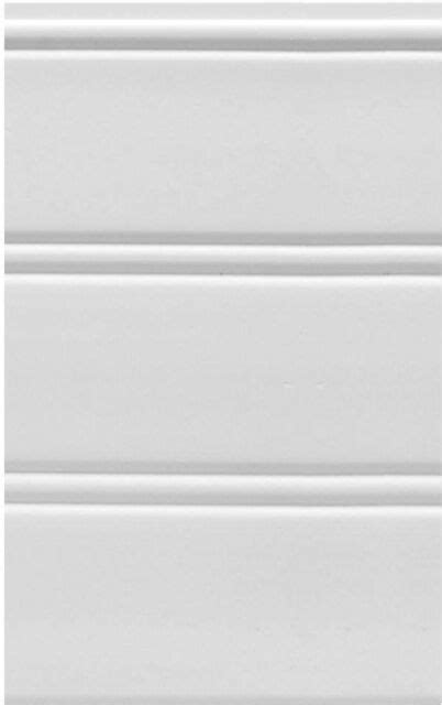 Wainscoting Panels Set White Vinyl Reversible Interior Exterior Wall