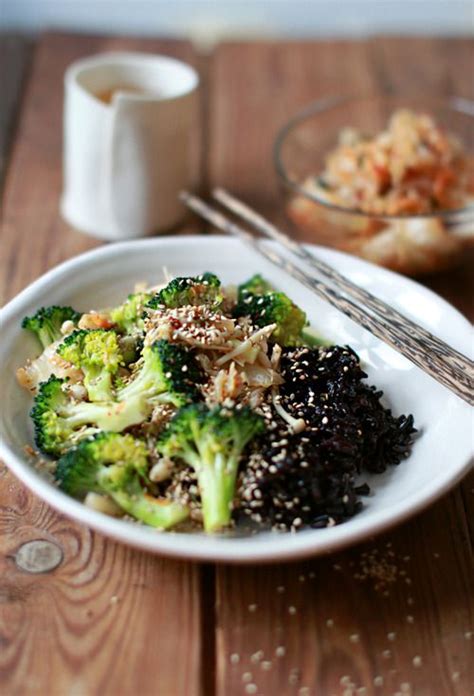 Enoki Broccoli Kimchi Two Ways My New Roots Raw Vegan Recipes
