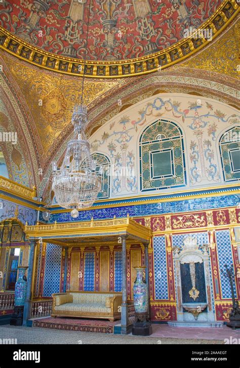 The Imperial Hall In Topkapi Palace Harem In Istanbul Turkey Also