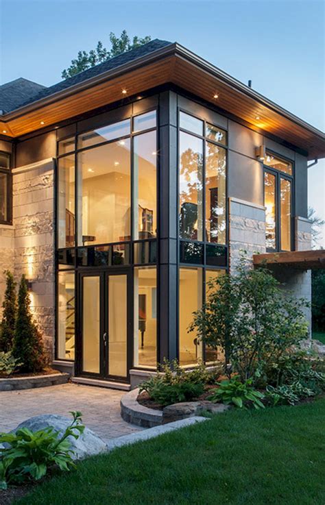 Modern Glass House Exterior Designs