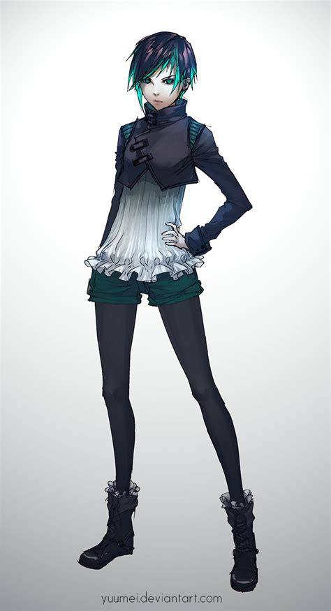 Style in cyberpunk is as much a skill as it is an art. Victorian Cyberpunk Outfit Design by yuumei on DeviantArt