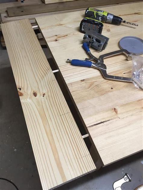 This Is A Simple Farm Table With Breadboards Built With 2x And 1x