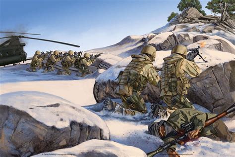 Pinturas Y Dibujos Después De 1945 Battle Art Military Artwork
