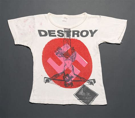 Vivienne Westwood Destroy T Shirt British The Metropolitan Museum Of Art