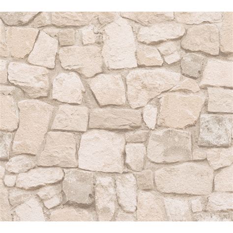 As692429 Morris Beige Natural Stone Wallpaper By As Creation