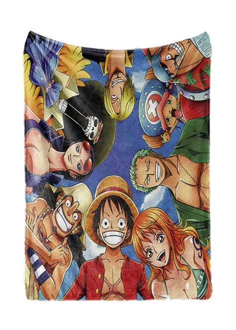 Gruby Anime Koc MŁodzieŻowy Moda One Piece 100x150 12894175819 Allegropl