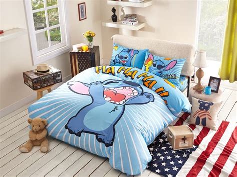 Lilo And Stitch Bedding Set Twin Queen Size