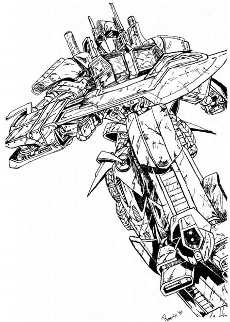 Optimus Prime Coloring Pages - Best Coloring Pages For Kids