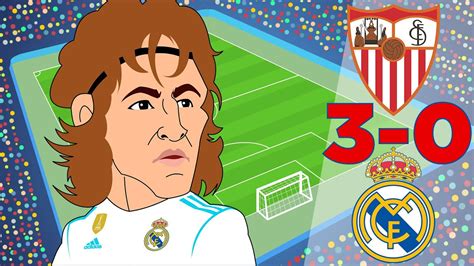 Fine play from madrid with a great with saturday's crunch 3rd (barcelona) vs 1st (at. Sevilla vs Real Madrid (3-0) Resumen Highlights La Liga 26 ...