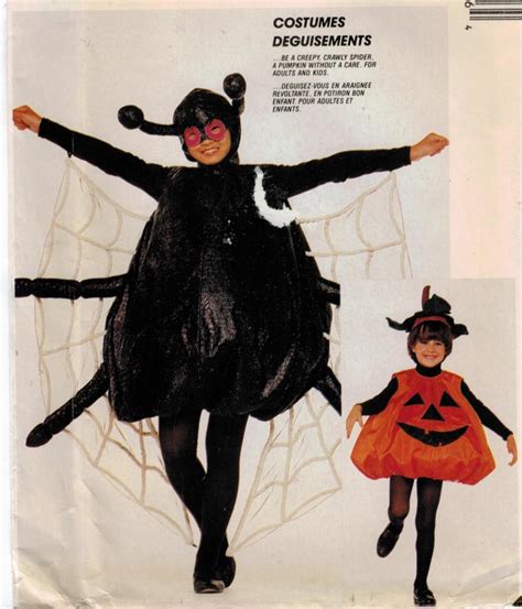 Mccalls Pattern 3352 P940 Halloween Costumes For Adults Spider And