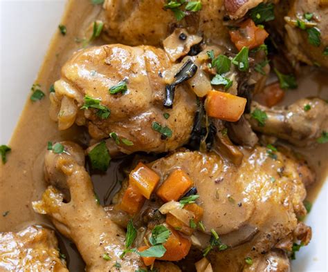 Coq Au Vin Blanc Giangis Kitchen