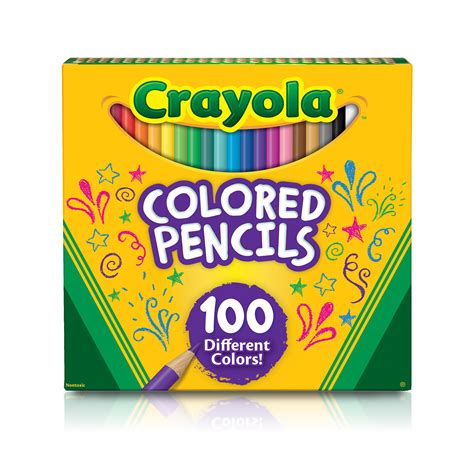 50 Crayola Colored Pencils Art