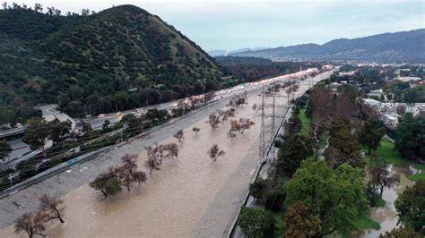 California Storm Updates State Of Emergency In Effect As Flooding Mudslides Hit Southern
