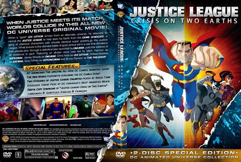 Dvd Justice League Crisis On Two Earths Wolfs Den