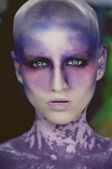 Futuristic Makeup Alien Makeup Character Makeup