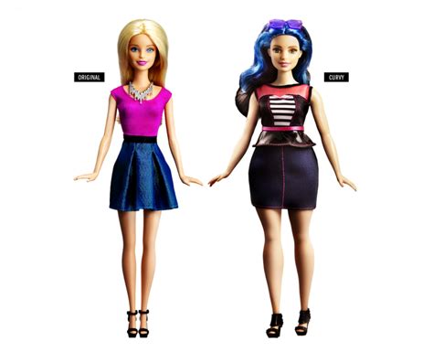 Mattel Ose Enfin Les Barbie Avec Des Formes
