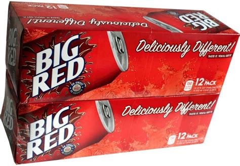 Big Red Soda 12 Oz 355ml 24 Cans Uk Grocery