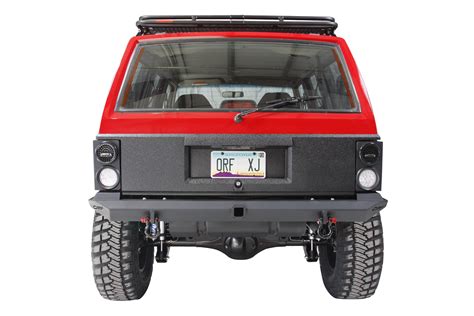 New Or Fab Heavy Duty Rear Bumper Provides Greater Departure Angles And