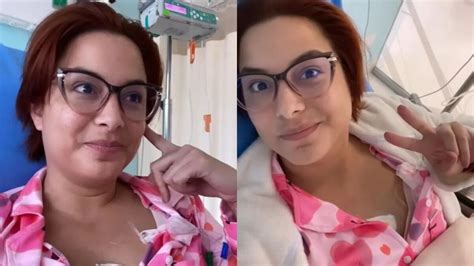 Natalia Salas Luego De Su Primera Semana De Quimioterapia “pensar Que Es Un Largo Camino Me