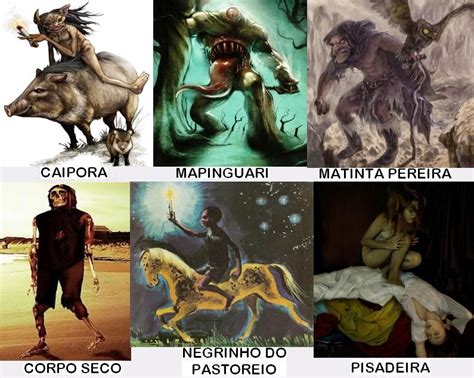 Pin De Geraldo Souza Em Folclore Brasileiro Personagens Folclore