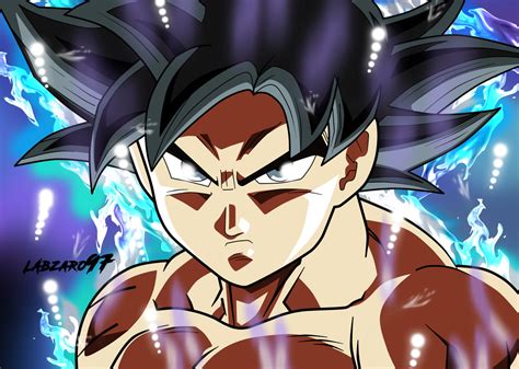Ultra Instict Goku With Aura By Labzaro97 On Deviantart