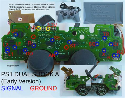 Thingiverse is a universe of things. Ps1 Controller repair - pinout query