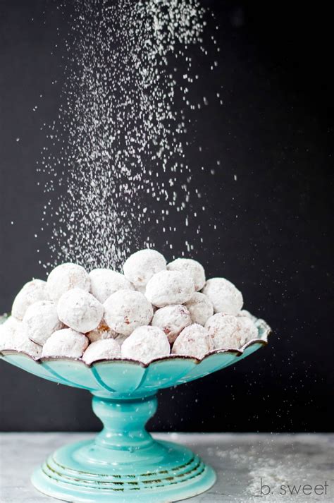 Powdered Sugar Doughnut Holes — B Sweet