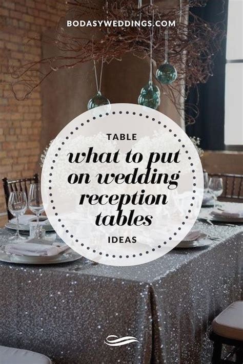 Have a look at our wedding reception decoration ideas below. Wedding Table Ideas: What to Put on Wedding Reception Tables