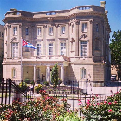 The Location Of The Cuban Embassy In Washington Dc