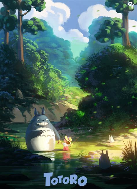 Totoro By Liang Xing On Deviantart