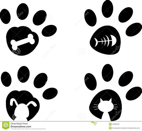 A cat footprint will rarely show a claw mark. Pin by Nuphar Gabrieli on cats | Pinterest | More Cat paw ...